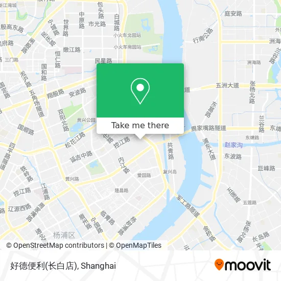 好德便利(长白店) map