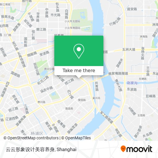 云云形象设计美容养身 map