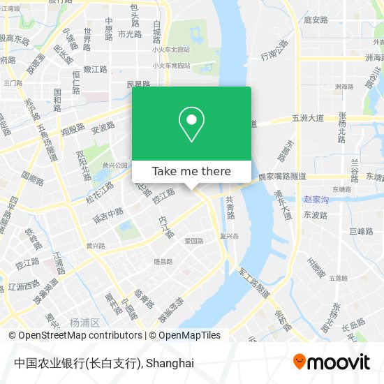 中国农业银行(长白支行) map