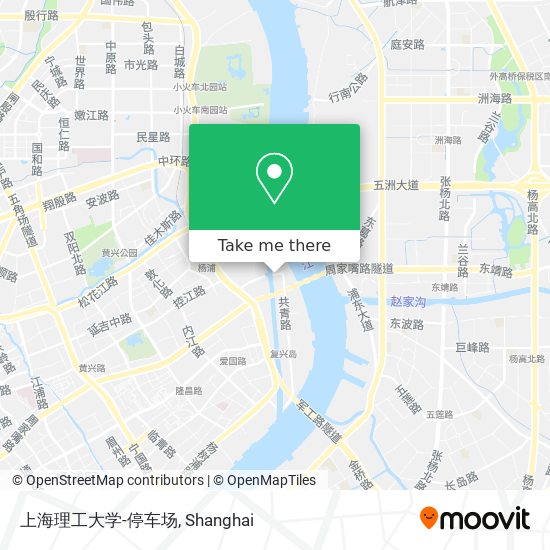 上海理工大学-停车场 map