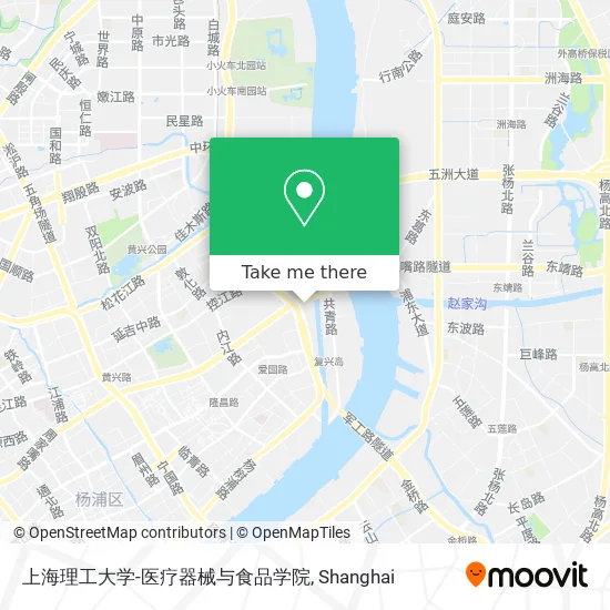 上海理工大学-医疗器械与食品学院 map