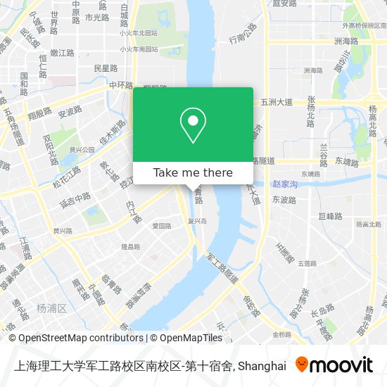 上海理工大学军工路校区南校区-第十宿舍 map
