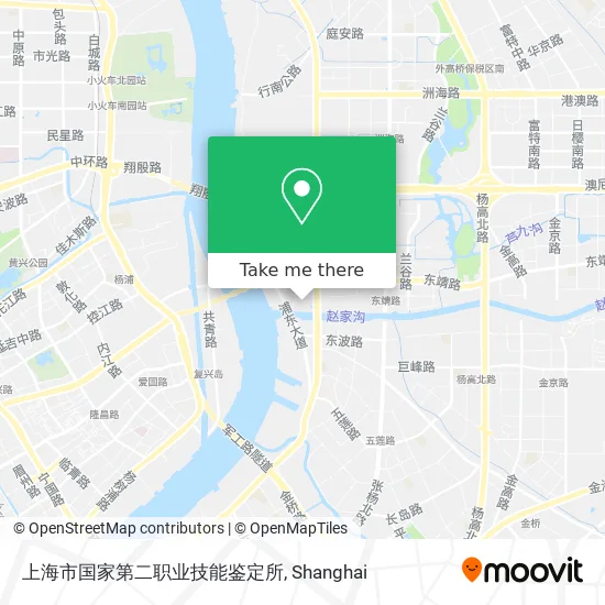 上海市国家第二职业技能鉴定所 map