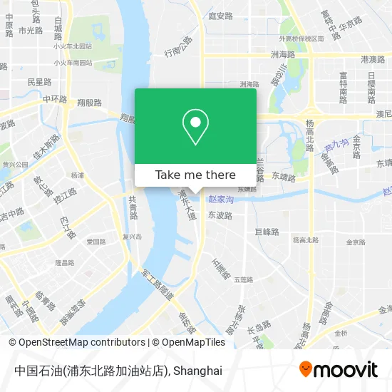 中国石油(浦东北路加油站店) map