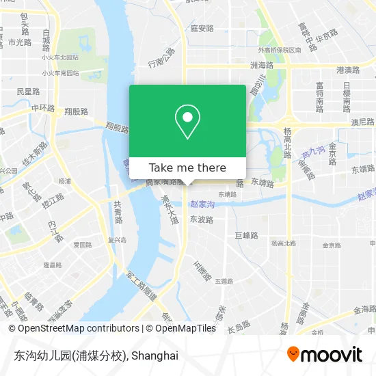 东沟幼儿园(浦煤分校) map