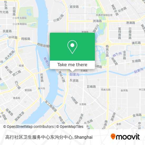 高行社区卫生服务中心东沟分中心 map