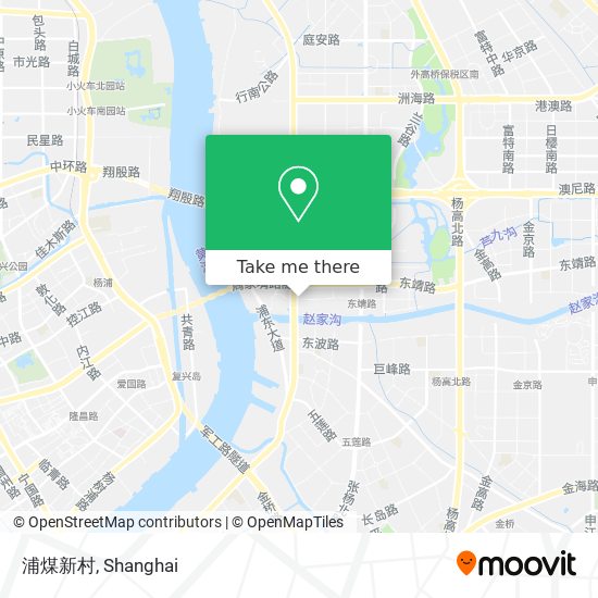 浦煤新村 map