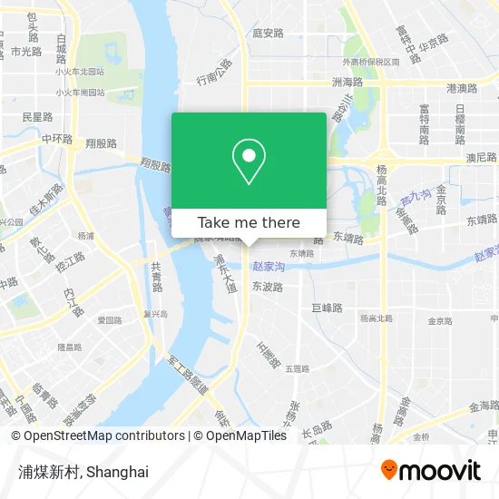 浦煤新村 map