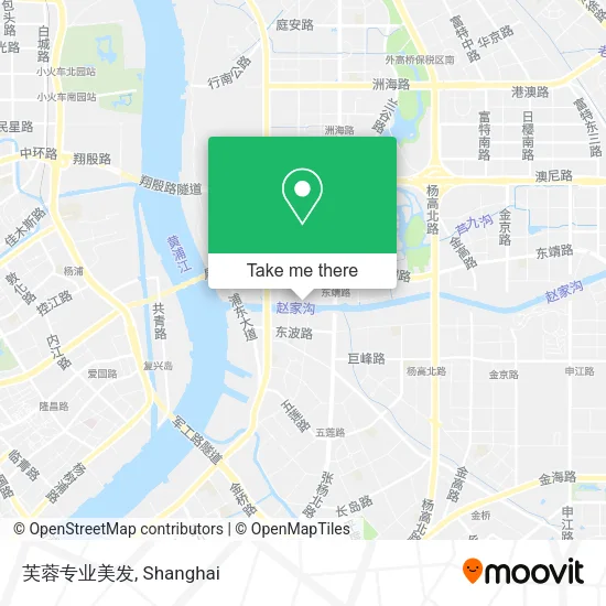 芙蓉专业美发 map