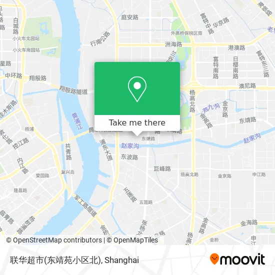 联华超市(东靖苑小区北) map