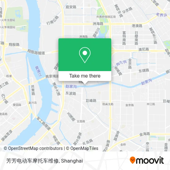 芳芳电动车摩托车维修 map