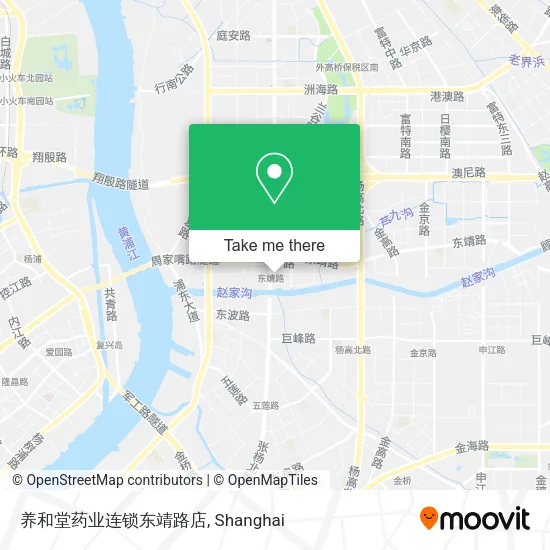 养和堂药业连锁东靖路店 map
