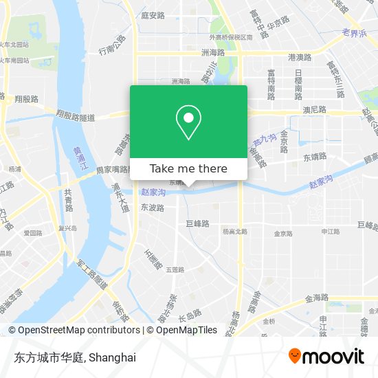 东方城市华庭 map