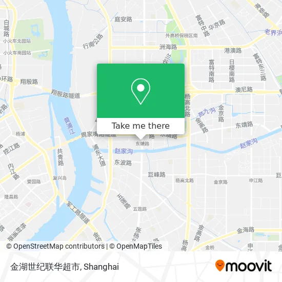 金湖世纪联华超市 map