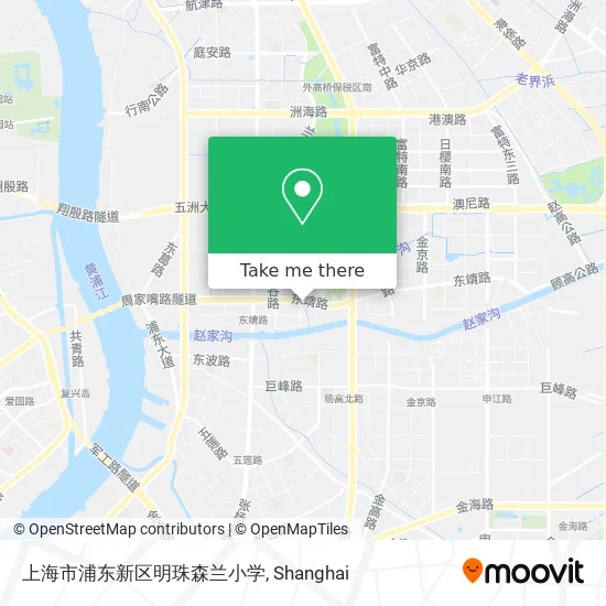 上海市浦东新区明珠森兰小学 map