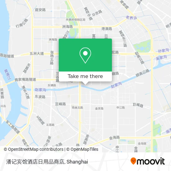 潘记宾馆酒店日用品商店 map