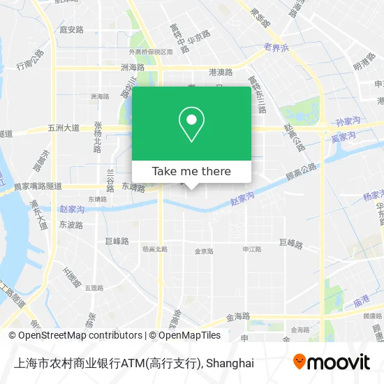 上海市农村商业银行ATM(高行支行) map