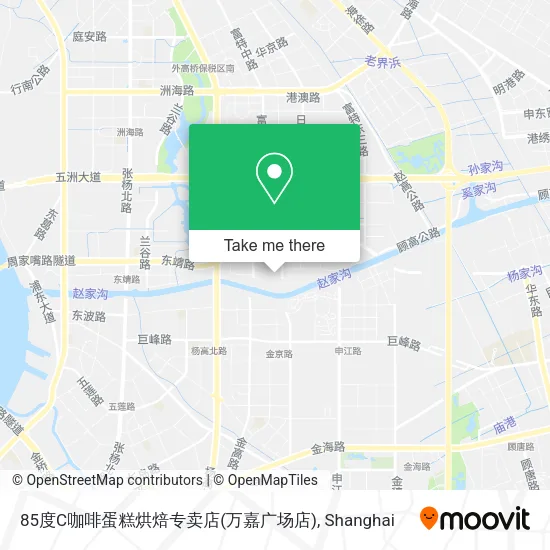 85度C咖啡蛋糕烘焙专卖店(万嘉广场店) map