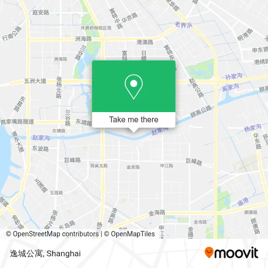 逸城公寓 map