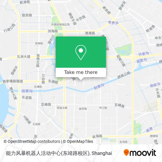 能力风暴机器人活动中心(东靖路校区) map