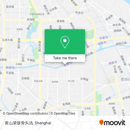 黄山菜饭骨头汤 map