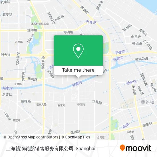 上海赣渝轮胎销售服务有限公司 map