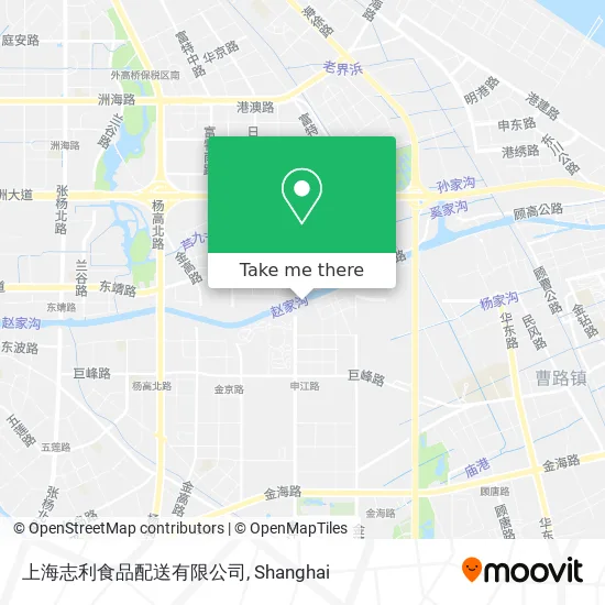 上海志利食品配送有限公司 map