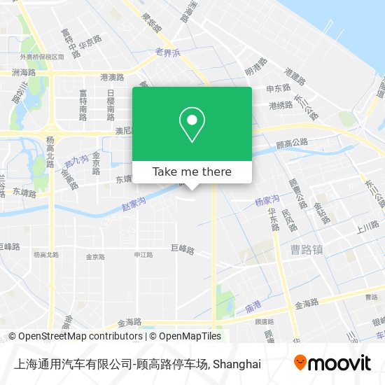 上海通用汽车有限公司-顾高路停车场 map