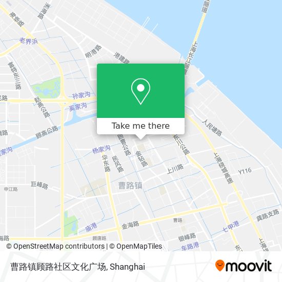 曹路镇顾路社区文化广场 map