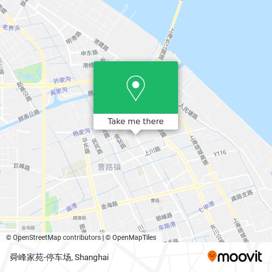 舜峰家苑-停车场 map