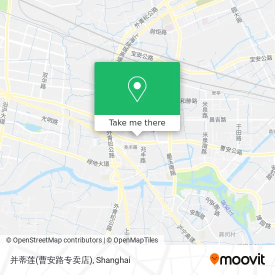 并蒂莲(曹安路专卖店) map
