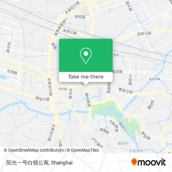 阳光一号白领公寓 map