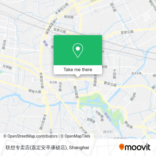 联想专卖店(嘉定安亭康硕店) map