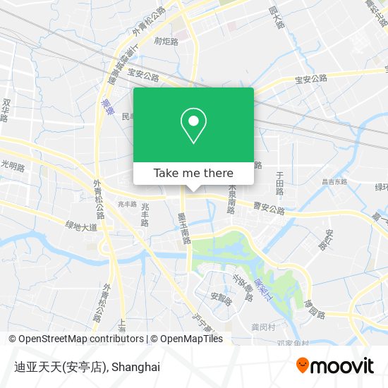 迪亚天天(安亭店) map