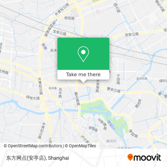 东方网点(安亭店) map