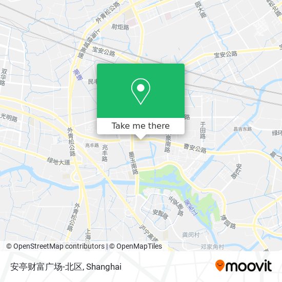 安亭财富广场-北区 map