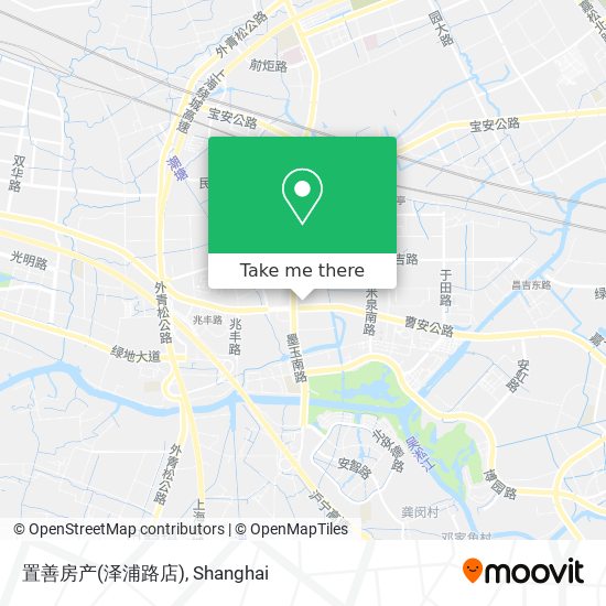 置善房产(泽浦路店) map