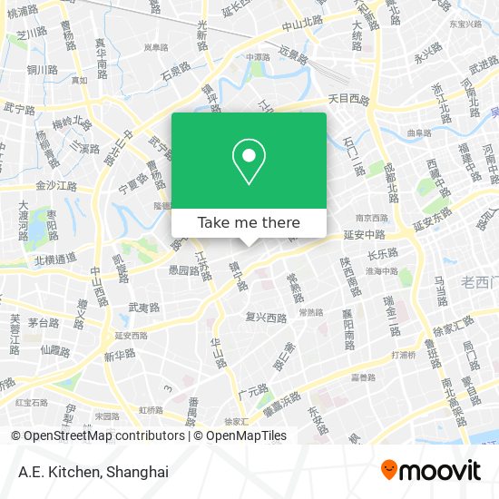 A.E. Kitchen map