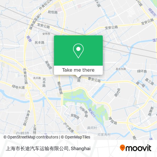 上海市长途汽车运输有限公司 map