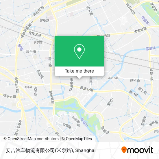 安吉汽车物流有限公司(米泉路) map