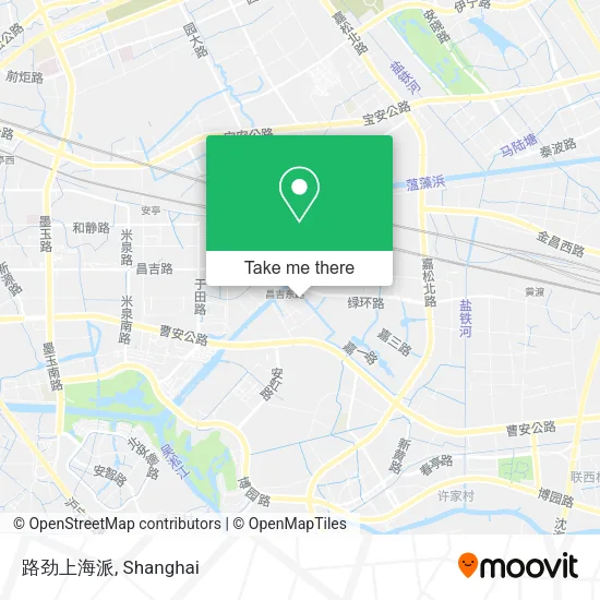 路劲上海派 map