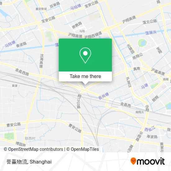 誉赢物流 map