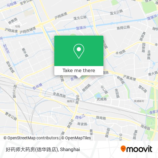 好药师大药房(德华路店) map