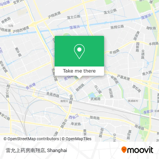 雷允上药房南翔店 map