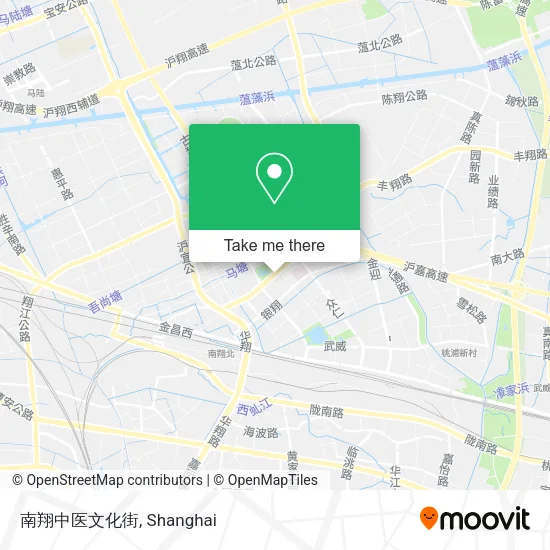 南翔中医文化街 map