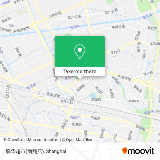 联华超市(南翔店) map