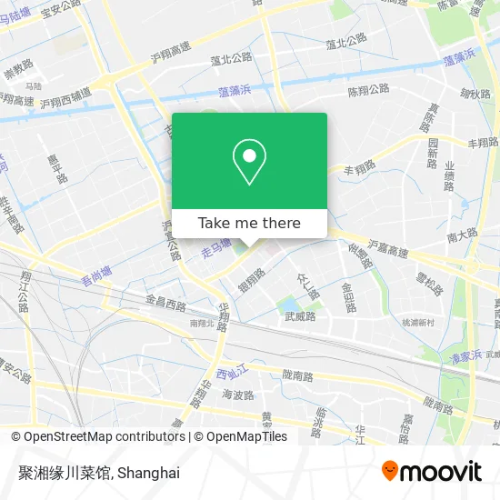 聚湘缘川菜馆 map