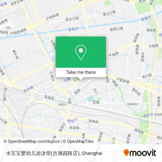 水宝宝婴幼儿游泳馆(古漪园路店) map