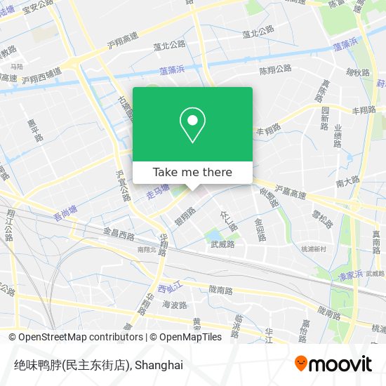 绝味鸭脖(民主东街店) map