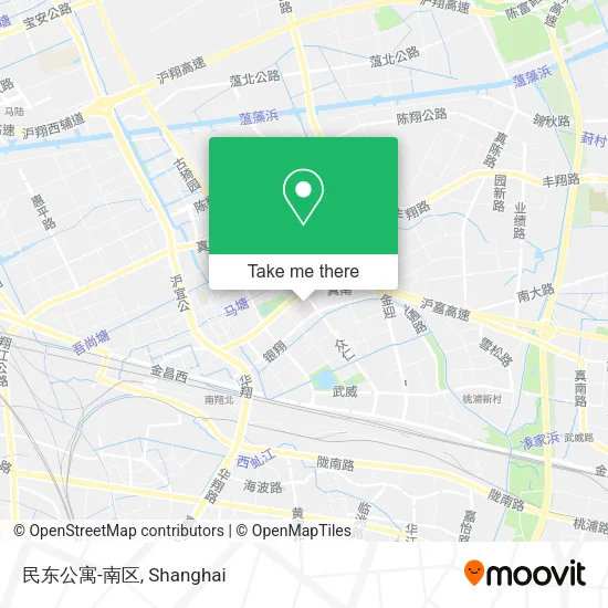 民东公寓-南区 map